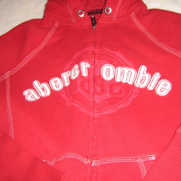 y2k abercrombie and fitch zip up - Picture 3 of 4